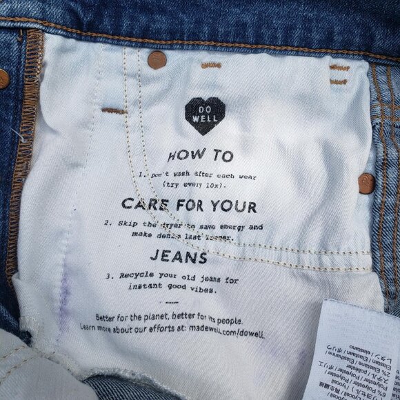 Madewell 10" High-Rise Skinny Jeans with Button-Front - Picture 6 of 8